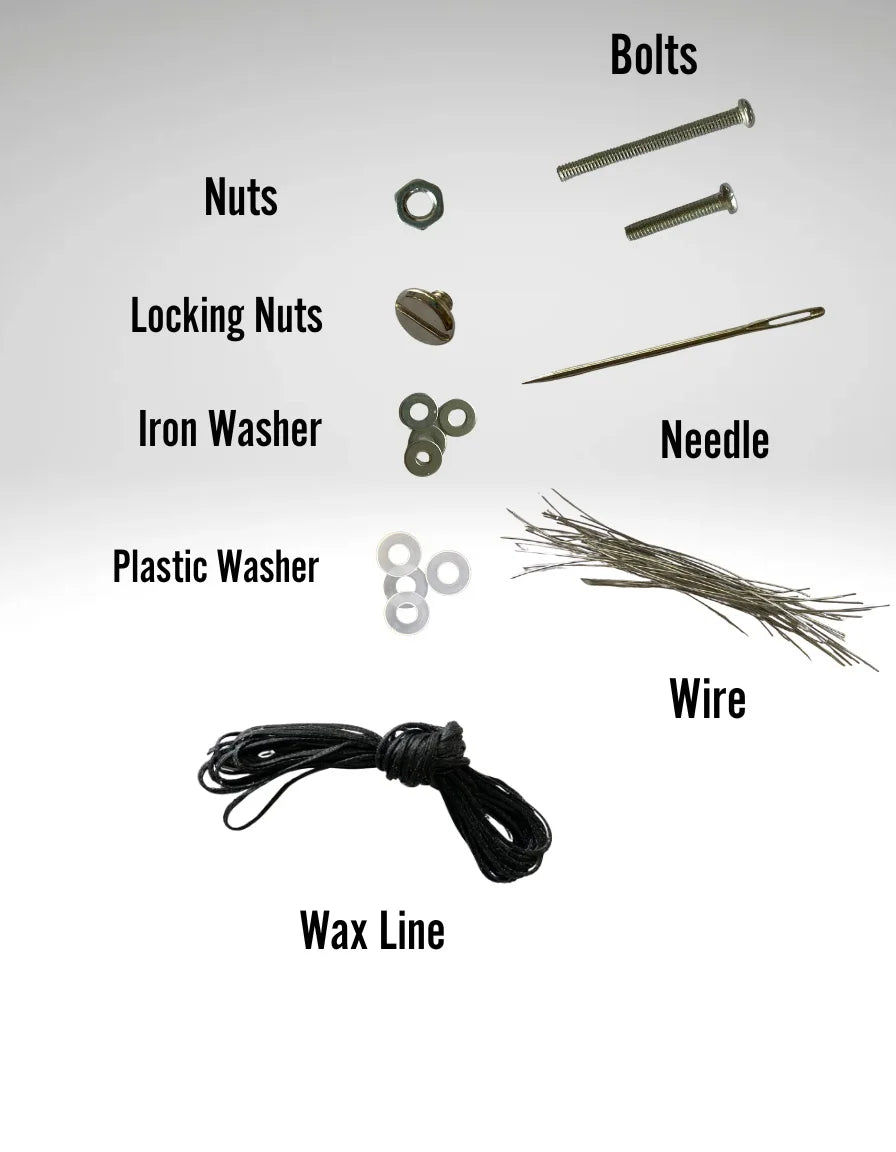 Acrylic Single-Layer Fan Staves 10”