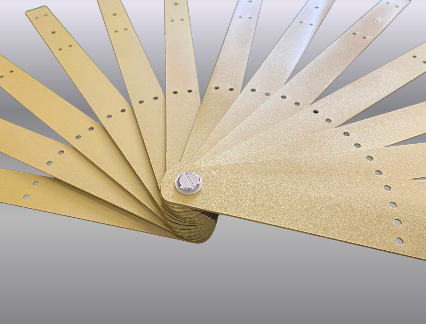 Metal Aluminum Single-Layer Fan Staves 10"