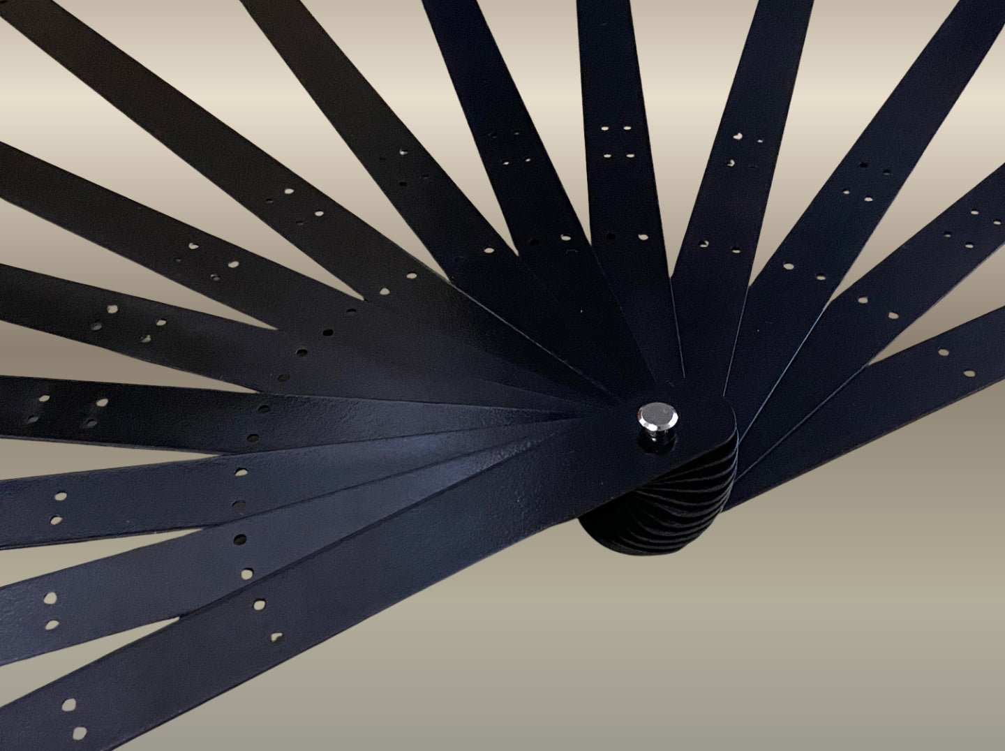 Metal Aluminum Two-Layer Extended Fan Staves – 15”