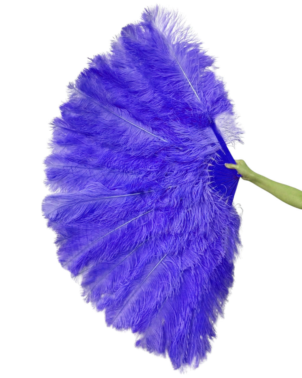 Triple Layer Master Ostrich Feather Fan 32"x 54"