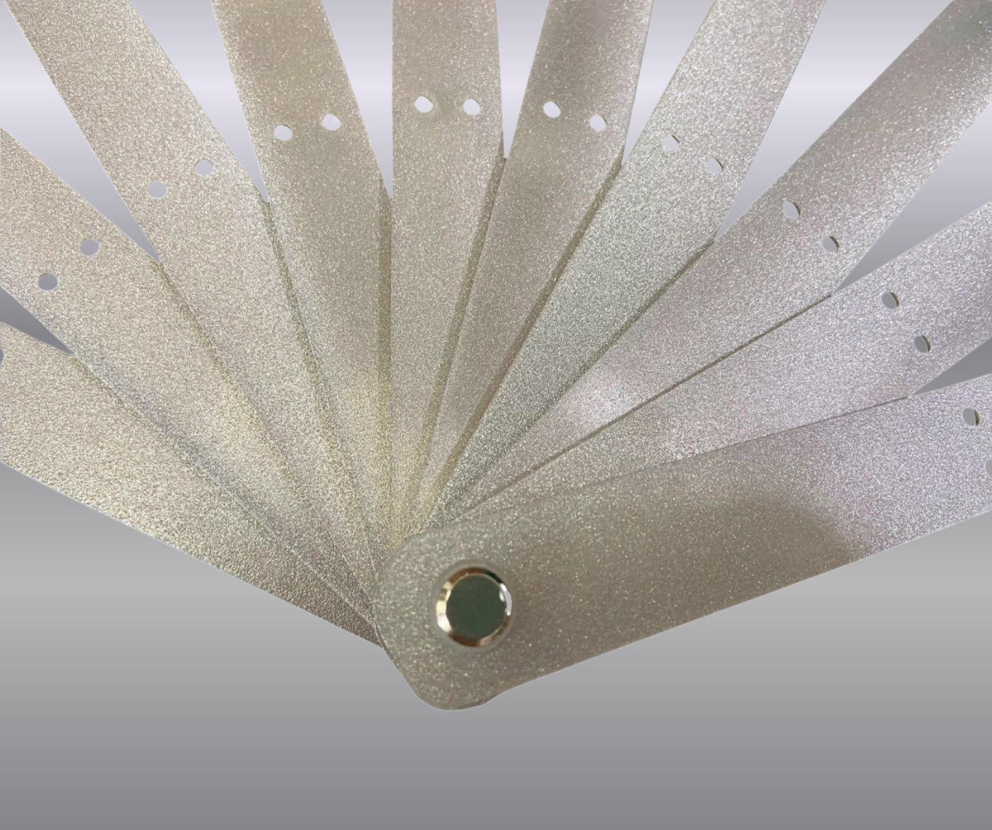 Metal Aluminum Single-Layer Fan Staves 10"