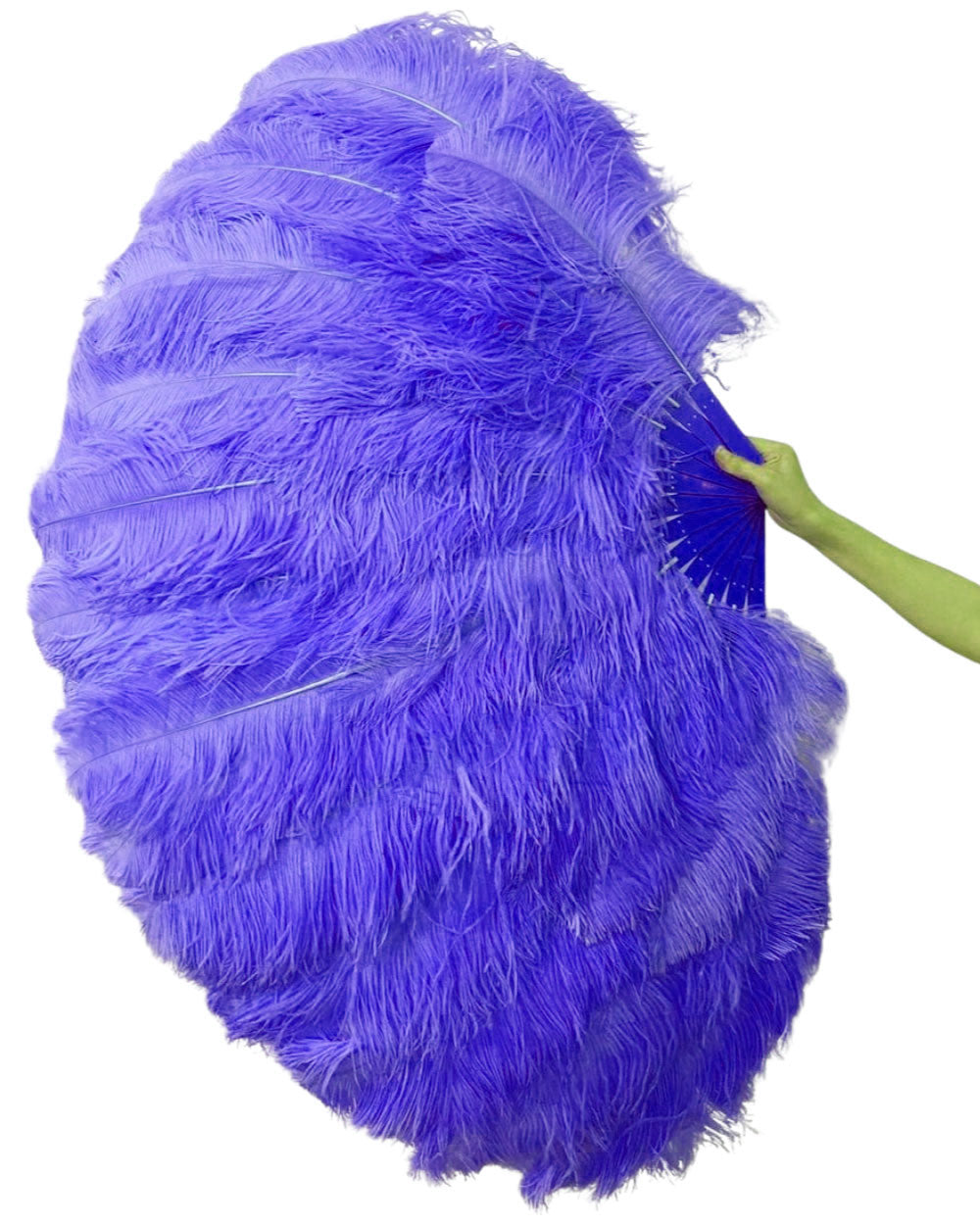 Triple Layer Master Ostrich Feather Fan 32"x 54"