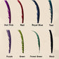 Luxury Tall Pheasant Feather Fan 37"x69