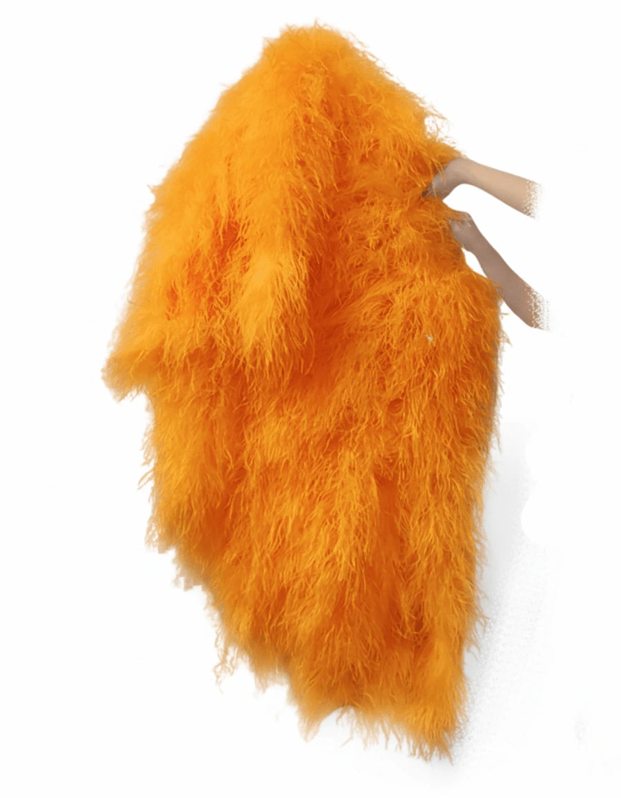 Professional-Grade Burlesque Waterfall Fan ,ostrich boa fan