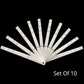 Acrylic Single-Layer Fan Staves 10”