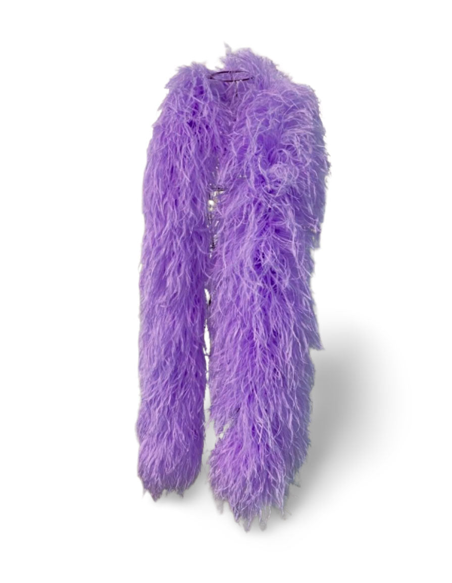 Luxury 15 Ply Ostrich Feather Boa – Premium Handmade Feather Accessory
