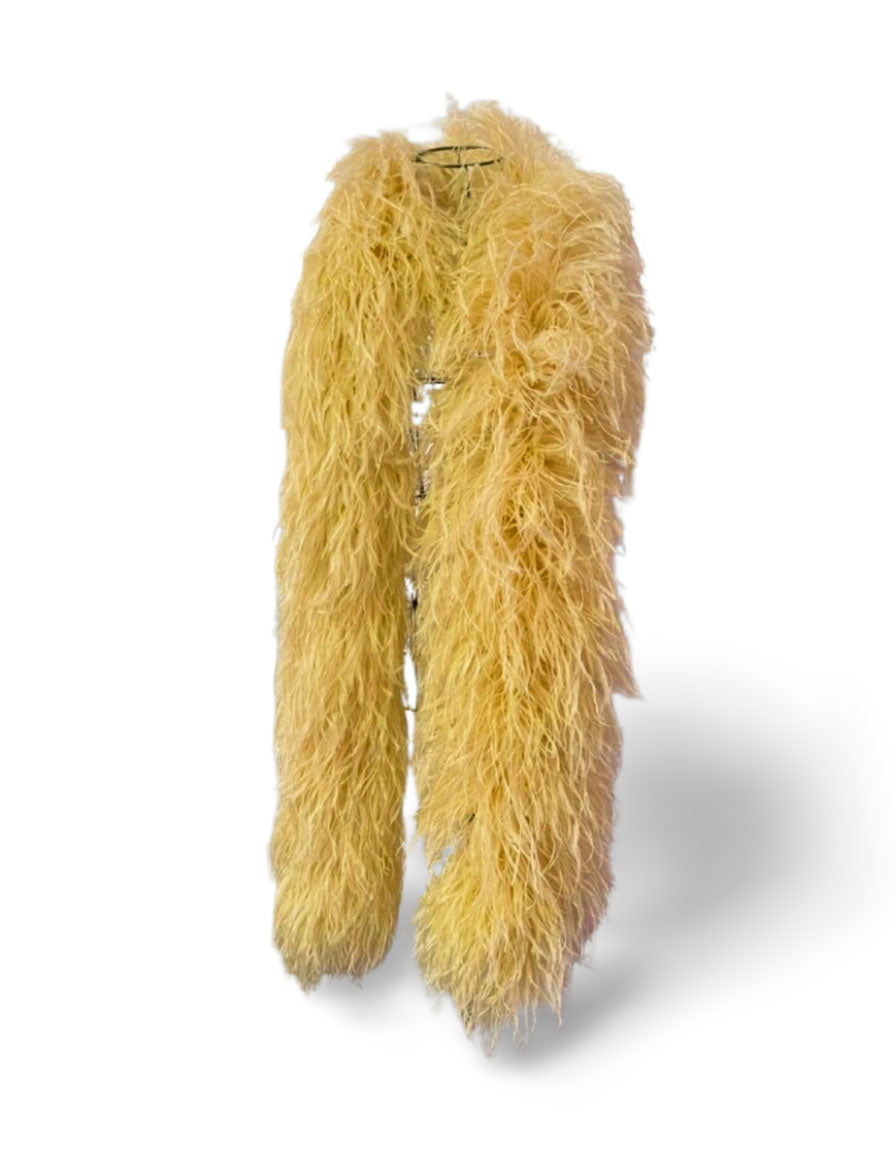 Luxury 15 Ply Ostrich Feather Boa – Premium Handmade Feather Accessory