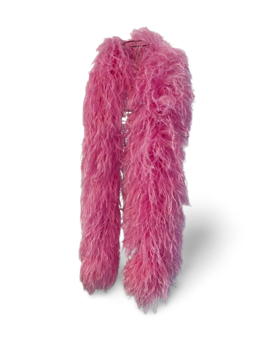 Luxury 15 Ply Ostrich Feather Boa – Premium Handmade Feather Accessory