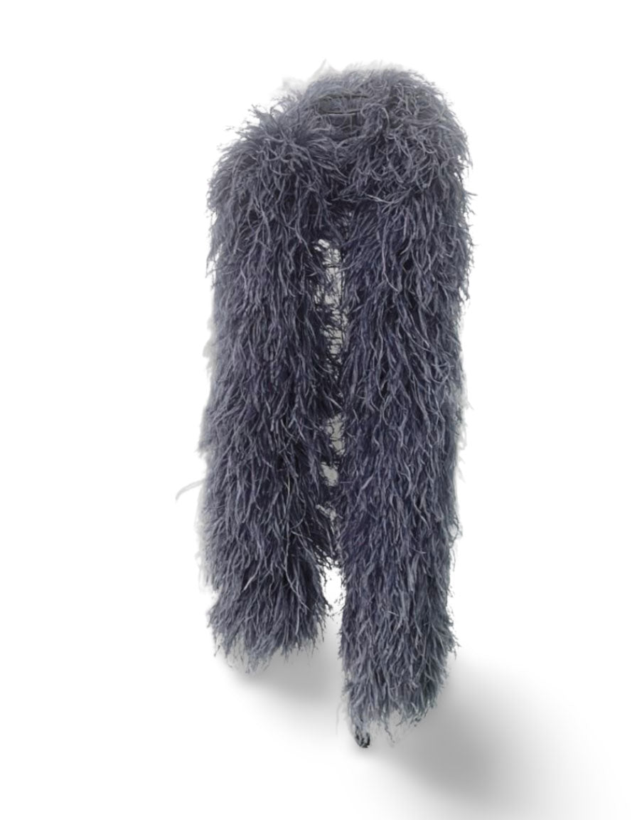 Luxury 25 Ply Ostrich Feather Boa – Premium Handmade Feather Accessory