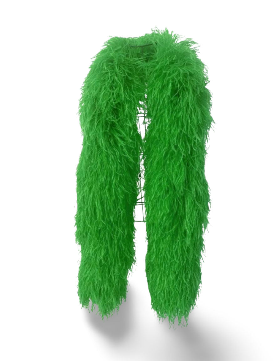 Luxury 30 Ply Ostrich Feather Boa – Premium Handmade Feather Accessory