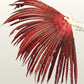 Luxury Tall Pheasant Feather Fan 37"x69