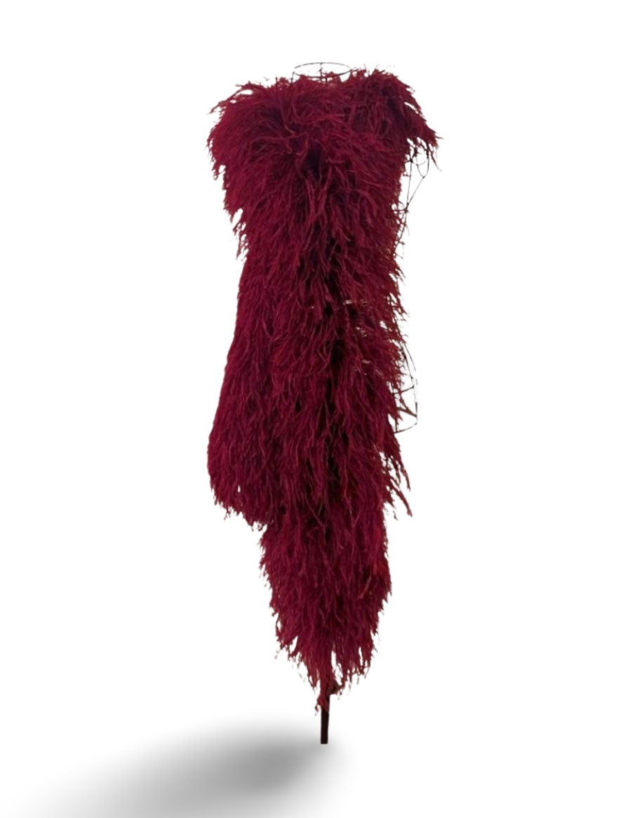 Luxury 20 Ply Ostrich Feather Boa – Premium Handmade Feather Accessory