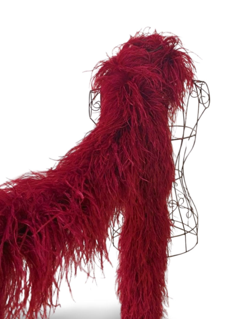 Luxury 20 Ply Ostrich Feather Boa – Premium Handmade Feather Accessory