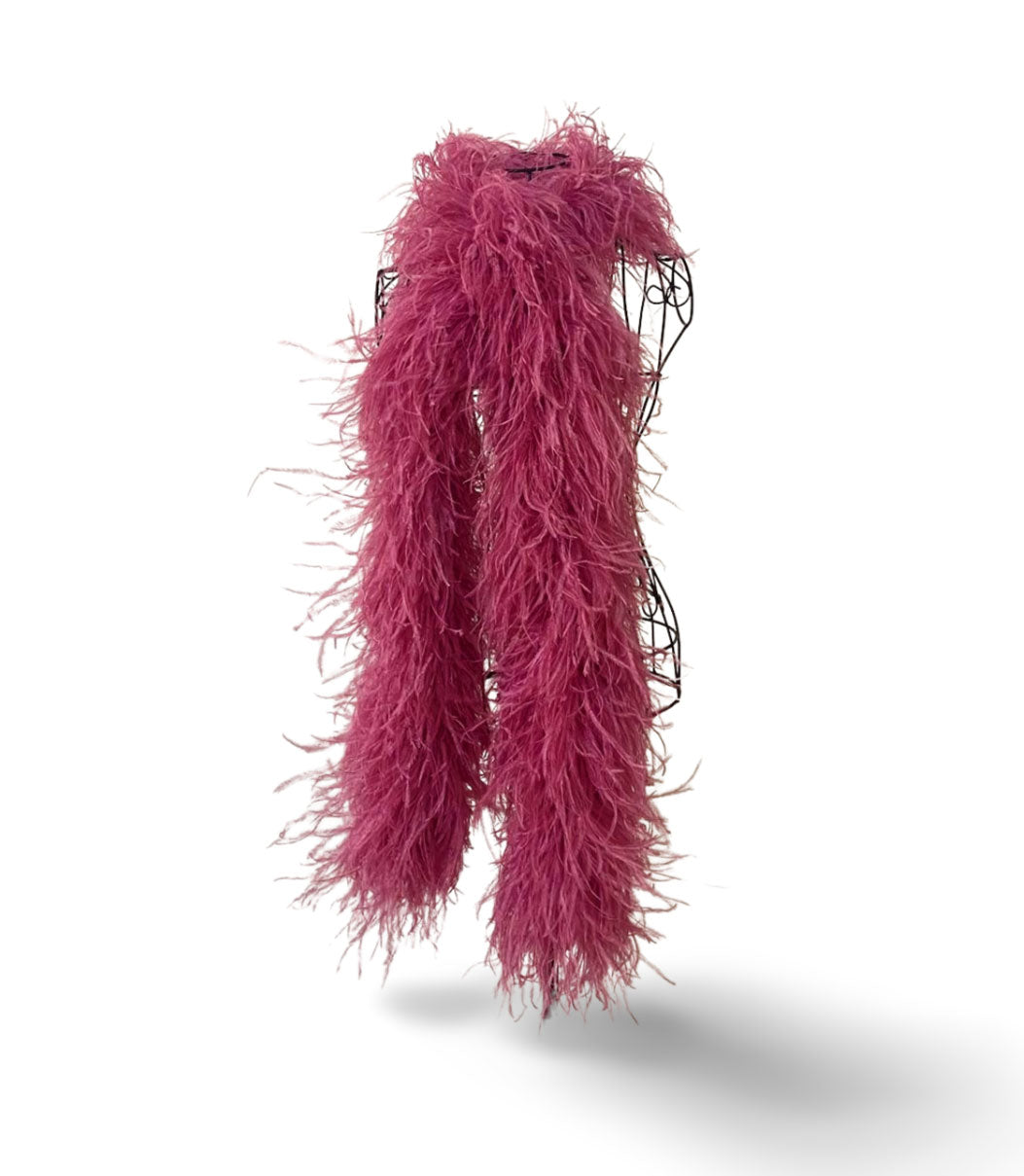 Luxury 10 Ply Ostrich Feather Boa – Premium Handmade Feather Accessory